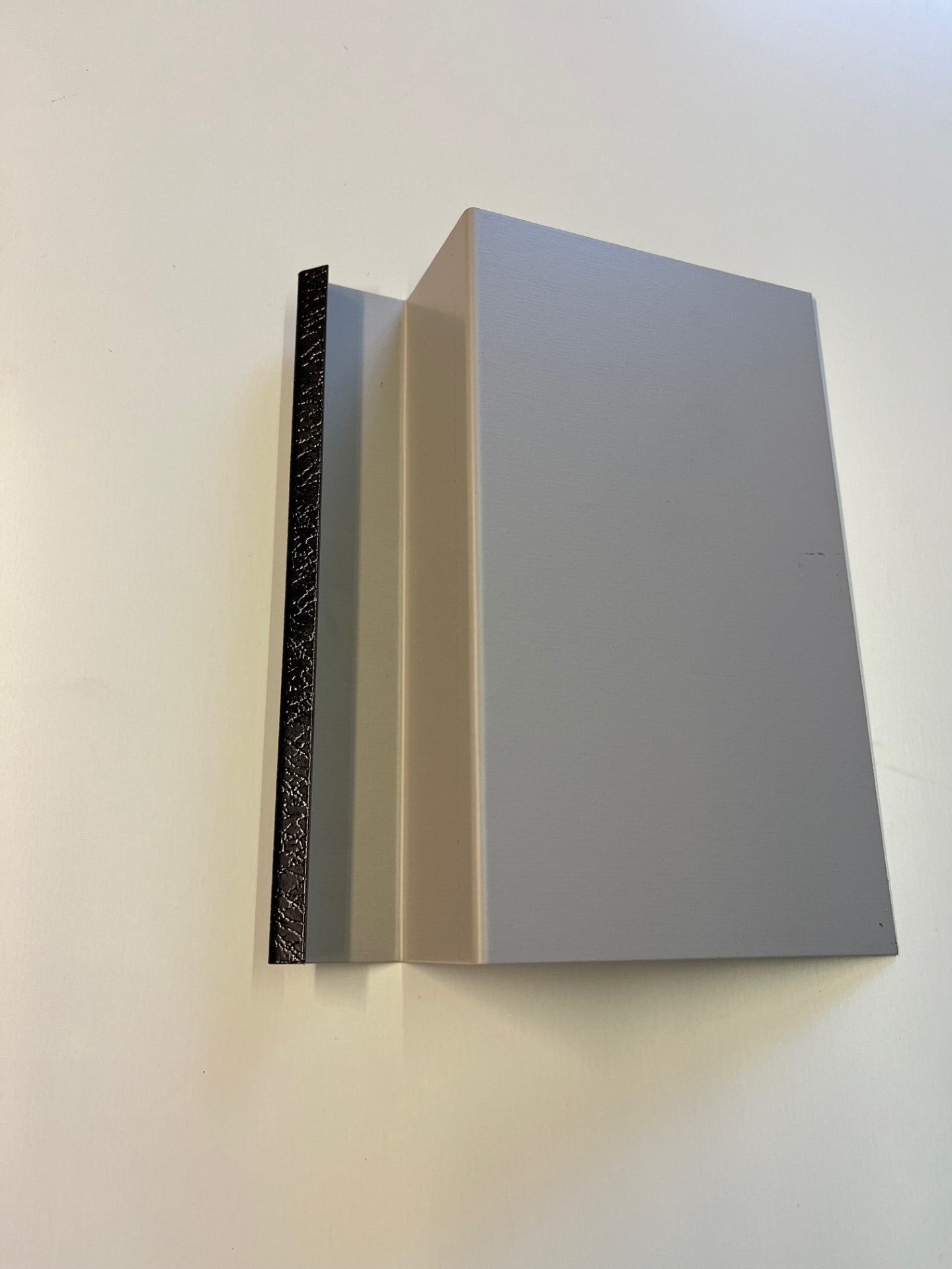 Drip Flashing 0.50mm, Azure Blue Plastisol 100mm x 40mm x 30mm x 10mm (2.5m)