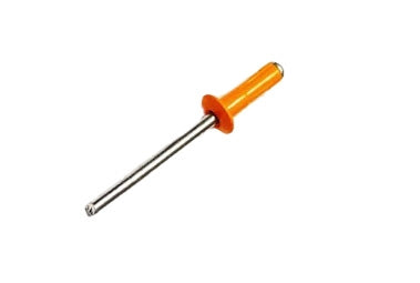 4.8mm x 15mm 0619 Rivet Tangerine (250)
