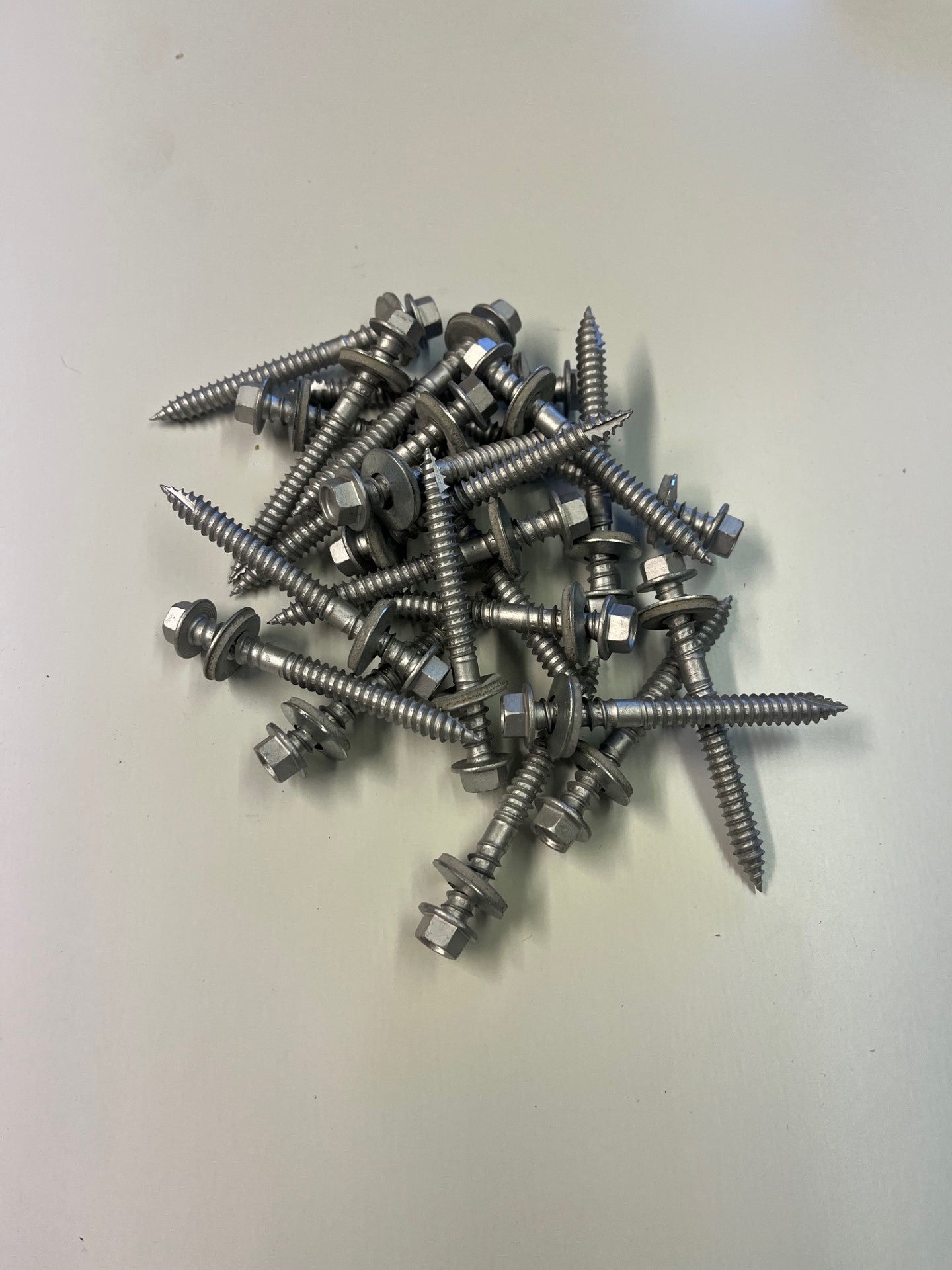 60mm Timberfix High Thread Tek Screws C/W G16 Washer (100)